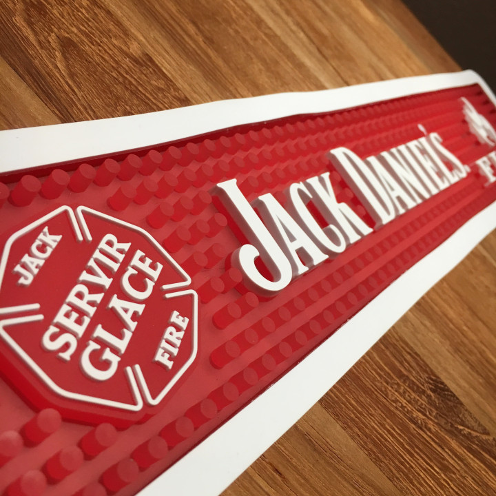 Barmat Jack Daniel's Fire met verlichting