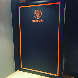Ardoise Jägermeister grand modèle