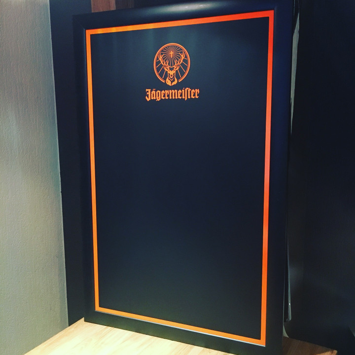 Schrijflei Jägermeister groot model