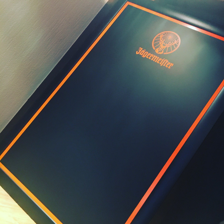 Schrijflei Jägermeister groot model