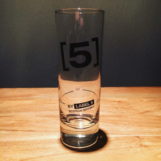 Glass Label 5 highball 22cl