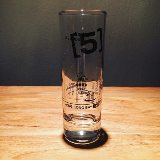 Glass Label 5 highball 22cl Hong Kong Bay