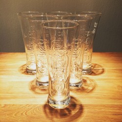 Glass beer Carlsberg