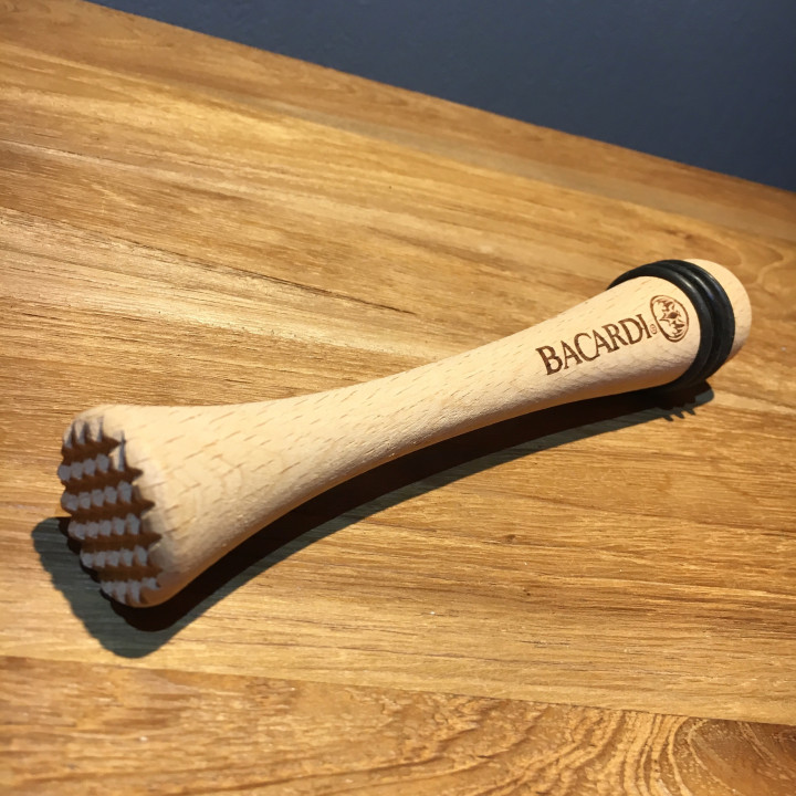 Muddler Bacardi solid wood