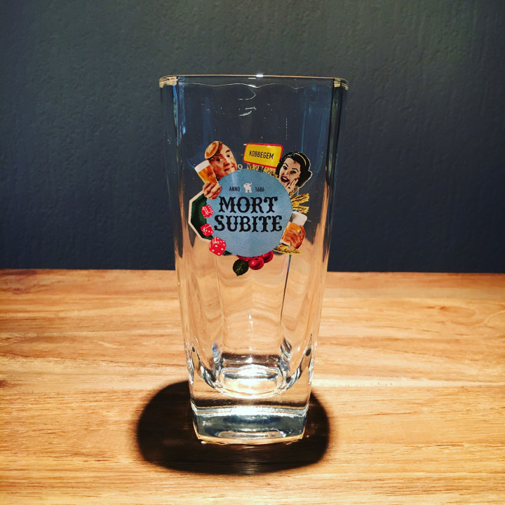 Glass beer Mort-Subite model 1