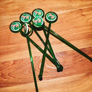 Swizzle stick Perrier x6