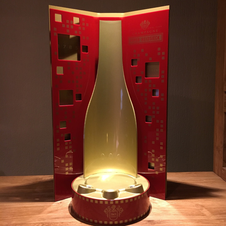 Glorifier bottle Piper Heidsieck Rare