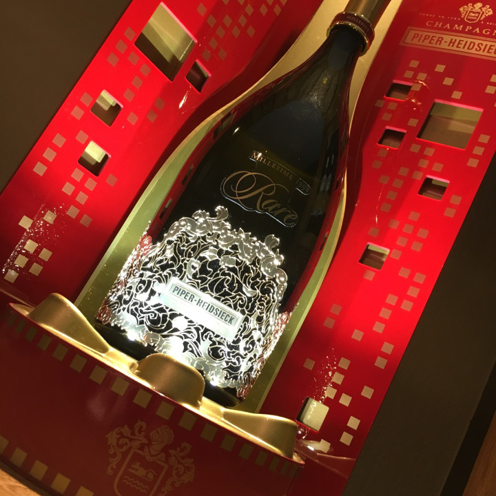 Glorifier bottle Piper Heidsieck Rare