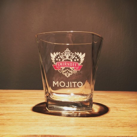 Glass Smirnoff mojito model 2