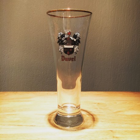 Absinthe Duvel bière 2 coupelles en verre entourage métal forme verre Duvel 