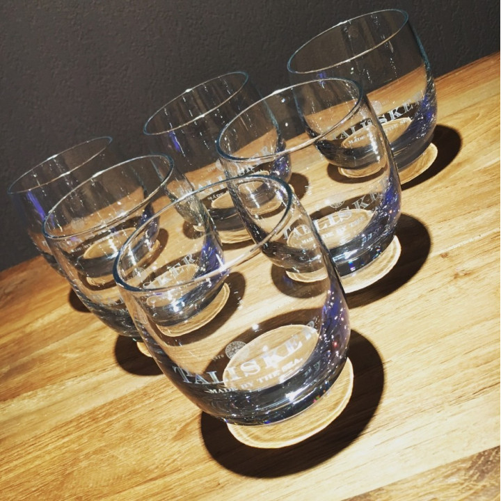 Glass Talisker bowl model