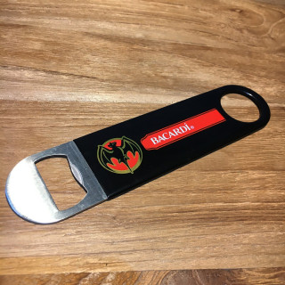 Flessenopener Bacardi metaal
