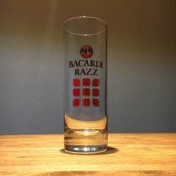 Glass Bacardi Razz highball...