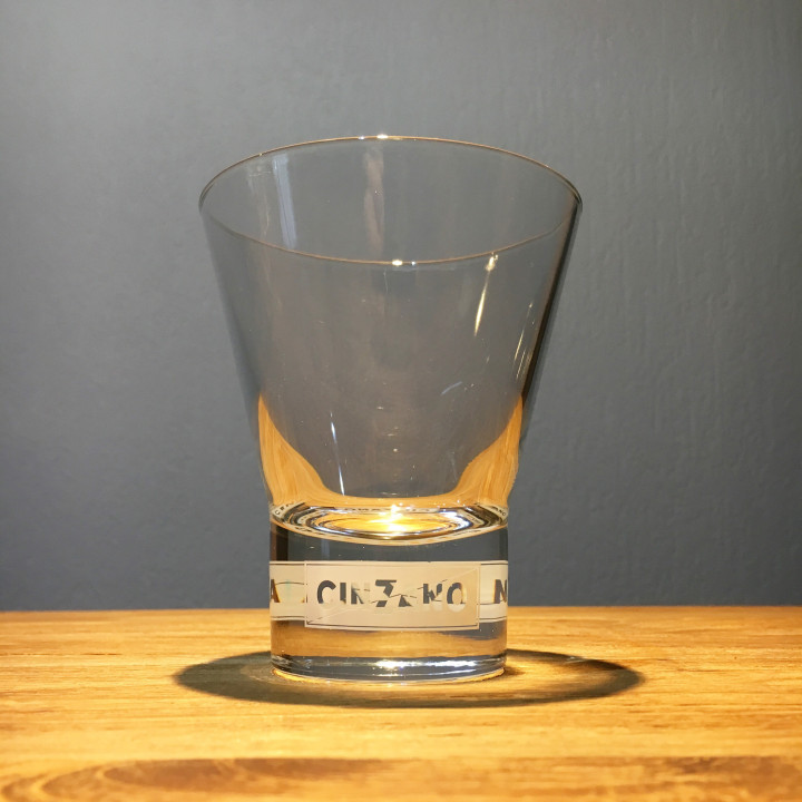 Glass Cinzano