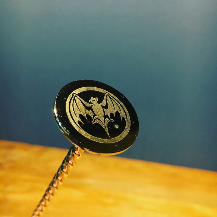 Cuillière Bacardi inox modèle 1