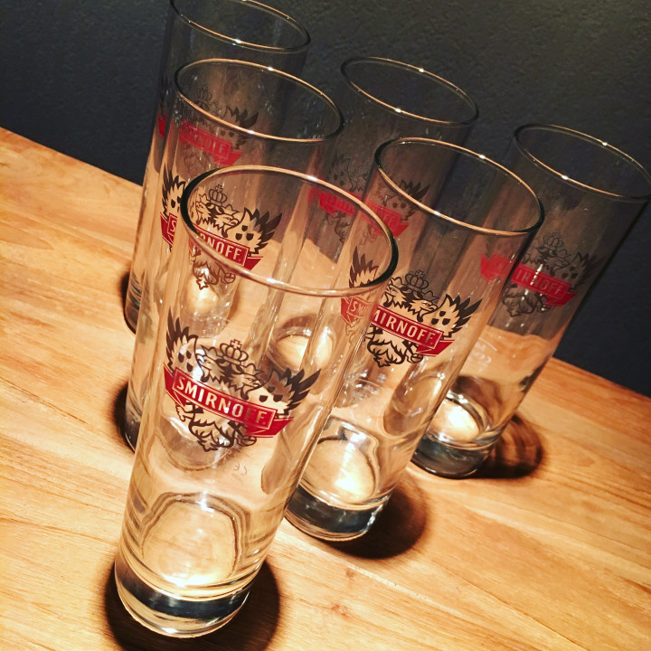 Verre Smirnoff long drink 32cl modèle 2