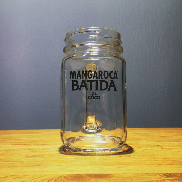 Glass Jar Mangaroca Batida de Coco