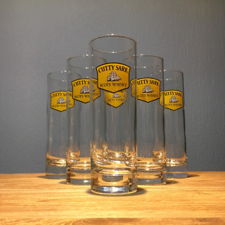 Glass Cutty Sark highball