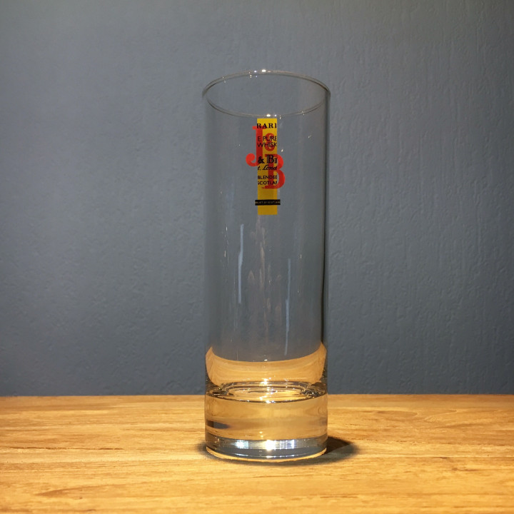 Verre J&B long drink 32cl modèle 2
