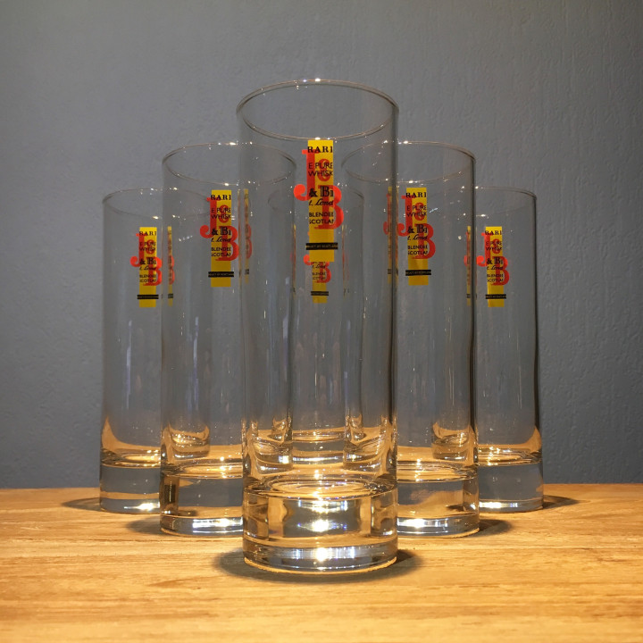 Verre J&B long drink 32cl modèle 2