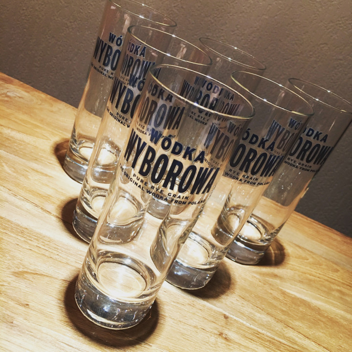 Verre Wyborowa long drink 32cl