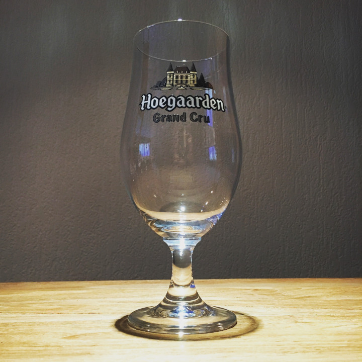 Verre bière Hoegaarden Grand Cru modèle 1