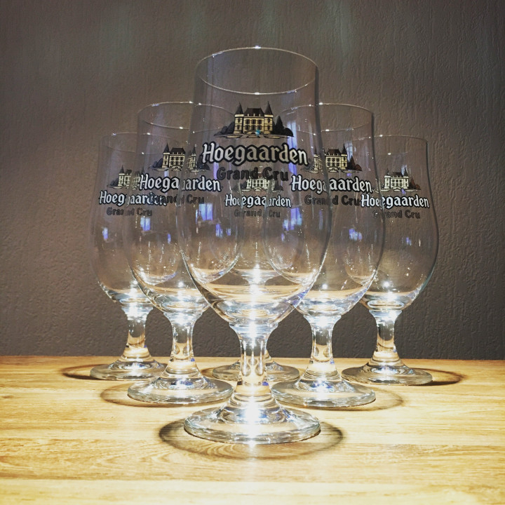Verre bière Hoegaarden Grand Cru modèle 1
