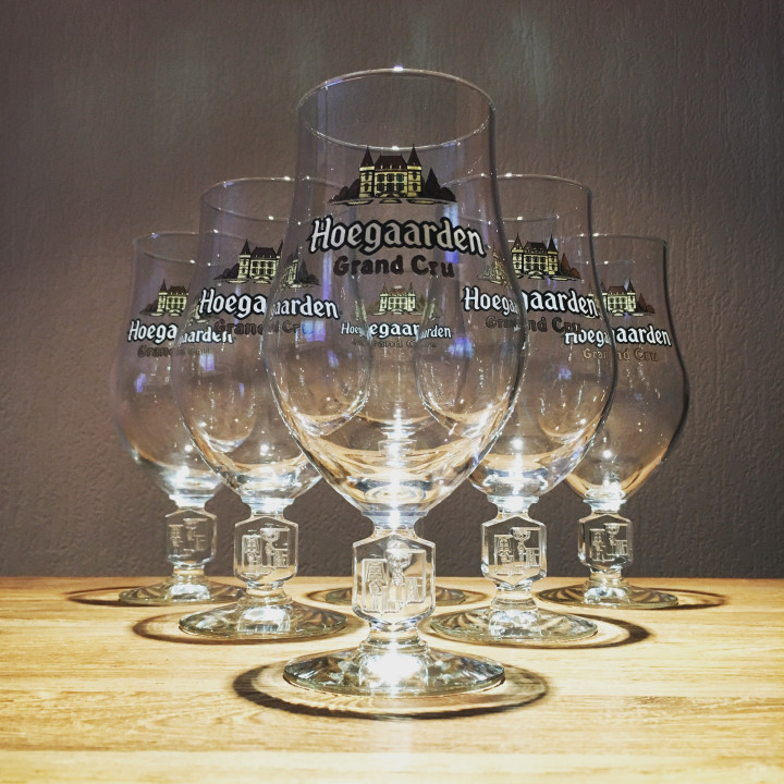 Verre bière Hoegaarden Grand Cru modèle 2