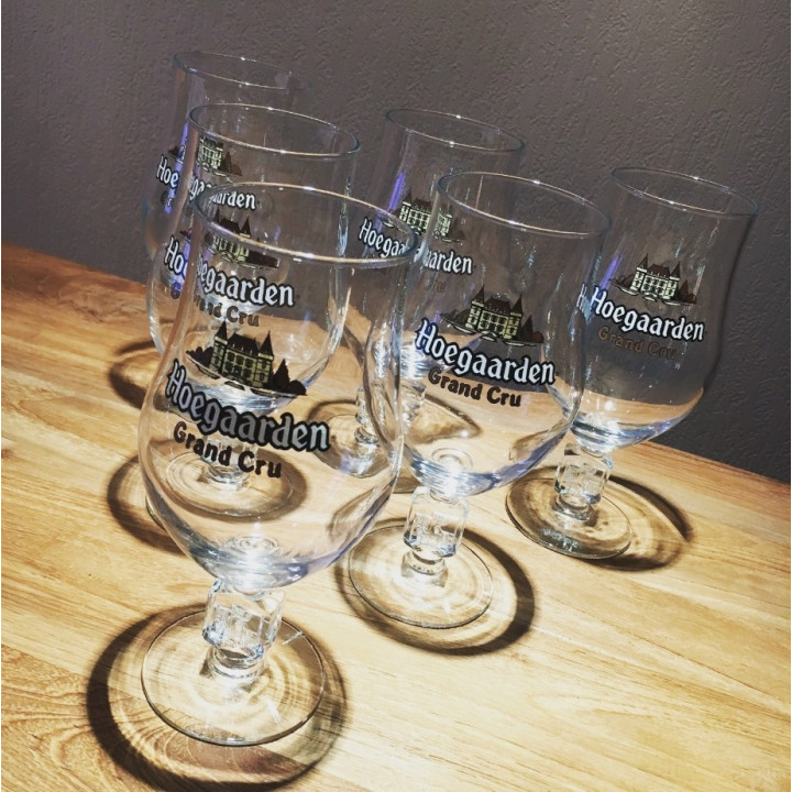 Verre bière Hoegaarden Grand Cru modèle 2