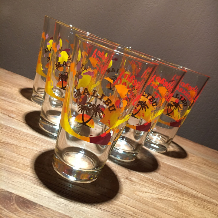 Glass Malibu flared model 3