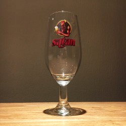 Glass beer Satan