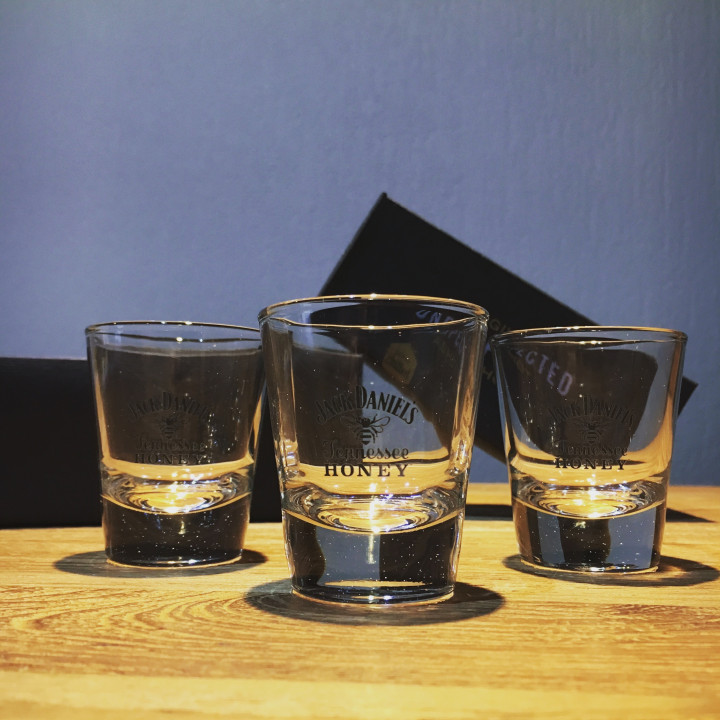 Coffret Jack Daniel's Honey shooter modèle 2