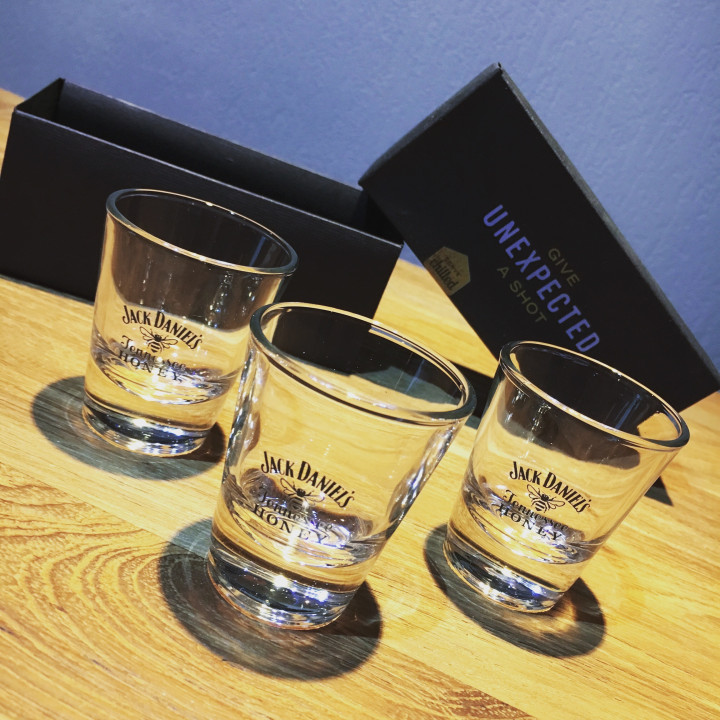 Coffret Jack Daniel's Honey shooter modèle 2