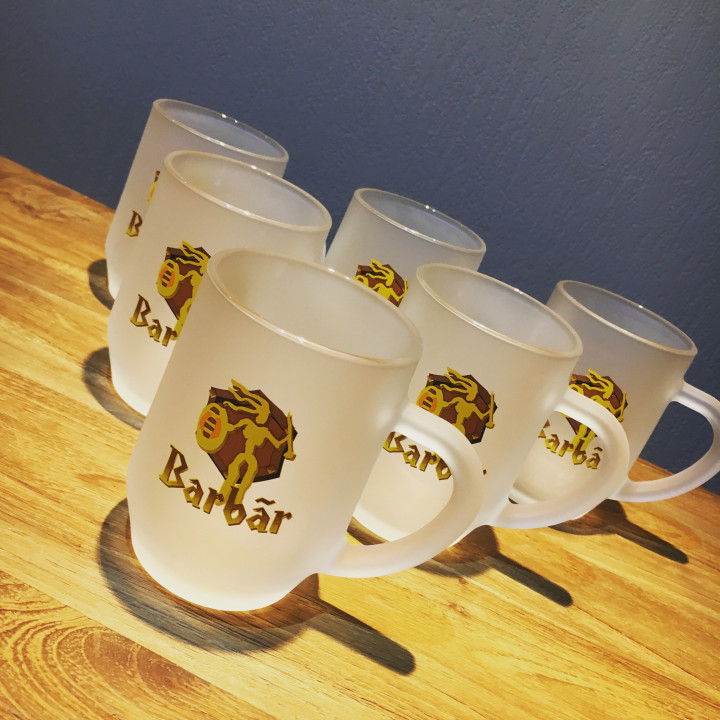 Verre Barbar chope 25cl