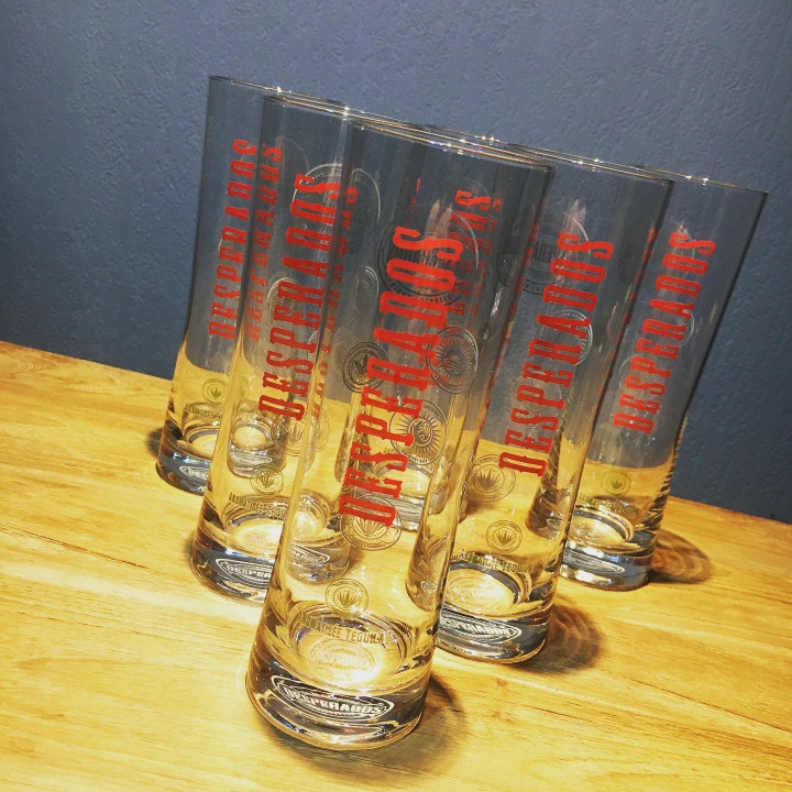 Glas Desperados long drink 25cl