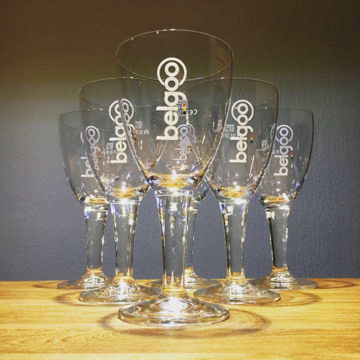 Glass beer Belgoo