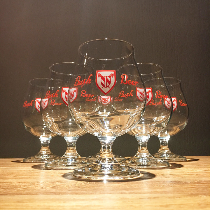 Glass Bush Beer vintage ballon