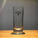 Glas Jack Daniel's zwarte logo model 1