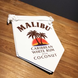Banderole Malibu en papier