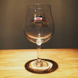 Glass beer Kriek Lindemans (stemware)