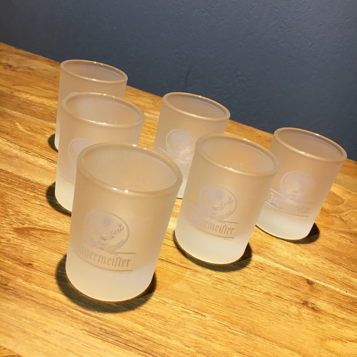 Glas Jägermeister shooter model 2 (2cl)