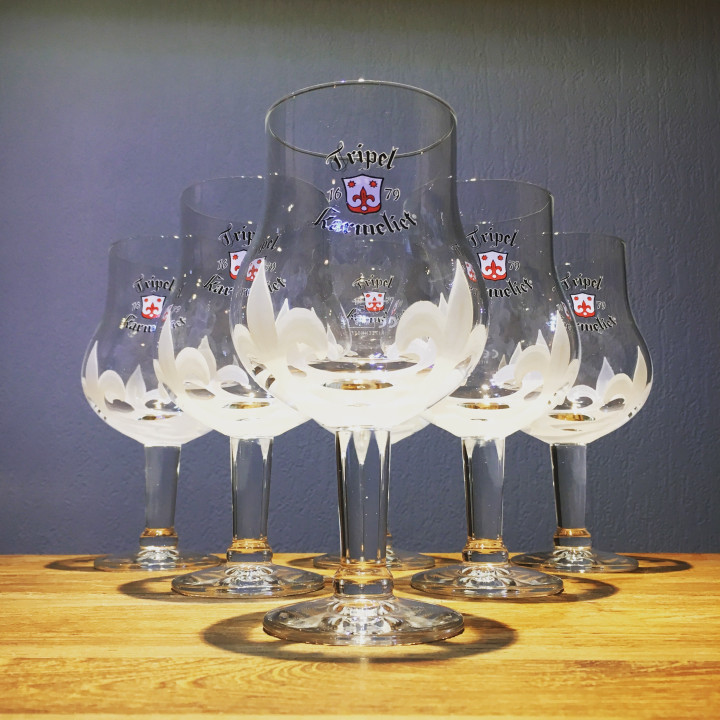 Bierglas Triple Karmeliet 25cl