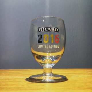 Verre Ricard collector Euro 2016 édition belge