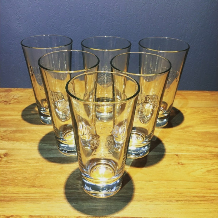 Glas Jim Beam brede top