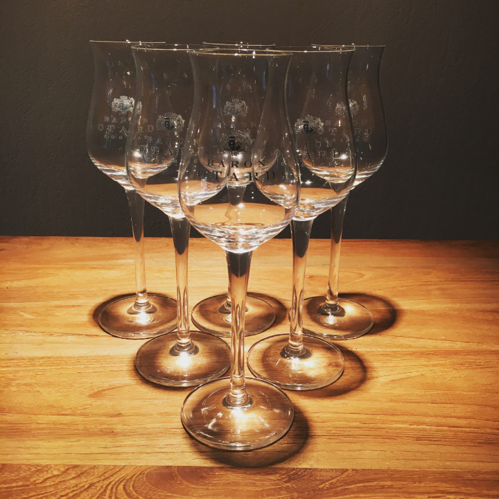 Voetglas Baron Otard