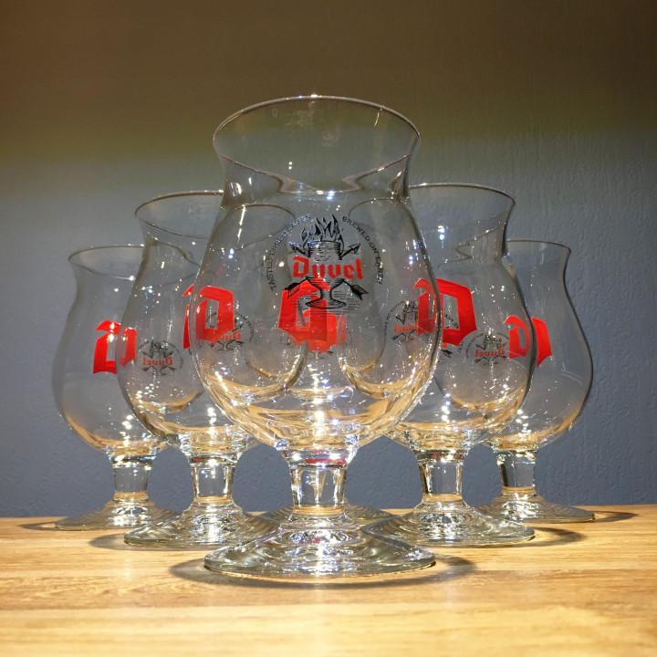 Glass beer Duvel Heaven