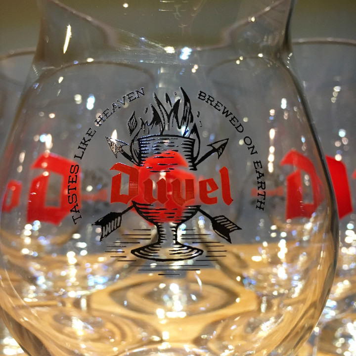 Glass beer Duvel Heaven