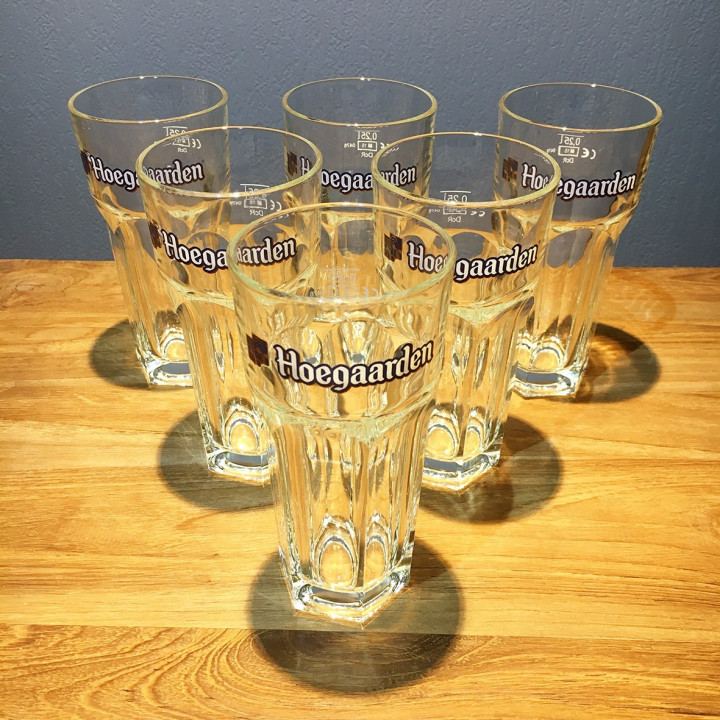 Verre bière Hoegaarden modèle 2