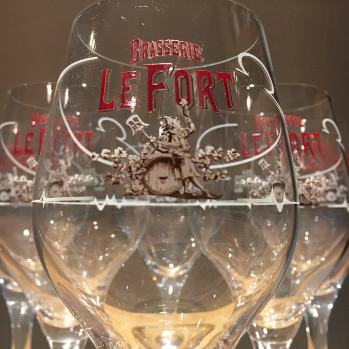 Verre bière LeFort galopin