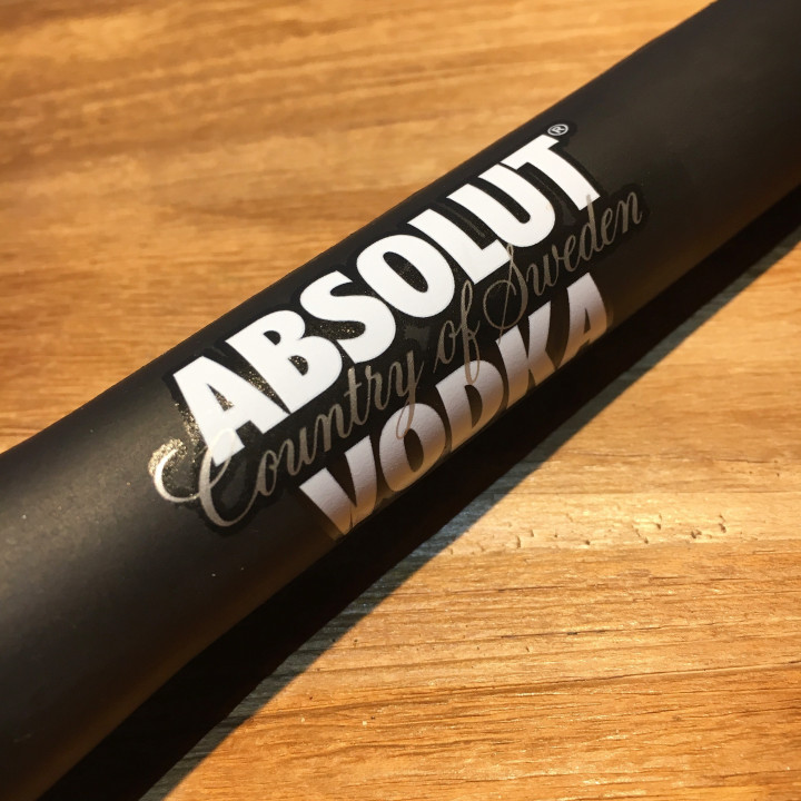 Muddler Absolut vodka pvc